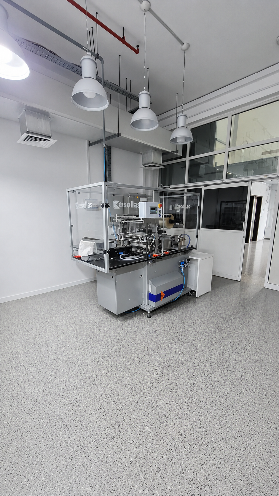 Automatic Sollas cellophane wrapping machine — Best Perfumes & Cosmetics Industry, Sharjah UAE